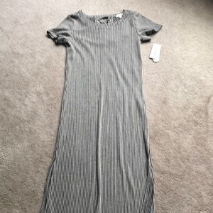 GIANNI BINI Ribbed Dress